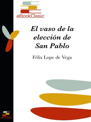 cover image of El vaso de la elección de San Pablo (Anotado)